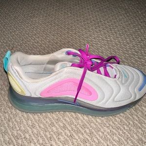 Women's Air Max 720 White/Light Aqua-Chalk Blue